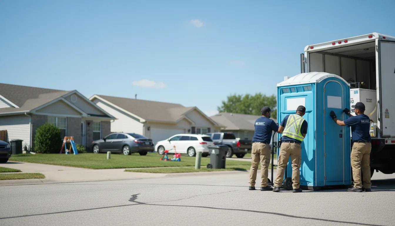 Standard Porta Potty Rentals in Runnells, IA near me